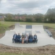 New skate park in Bishop's Waltham