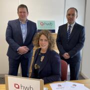 HWB Directors, from left, Andrew Kershaw, Michaela Johns and Gary Brown have become members of both the Institute of Chartered Accountants in England and Wales (ICAEW) and the Association of Chartered Certified Accountants