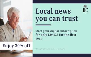 Hampshire Chronicle readers can subscribe for just £3 for 3 months in this flash sale
