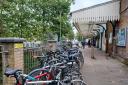 Bikes at Winchester Railway Station