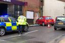 Car crashes into wall outside Natwest on St George's Street