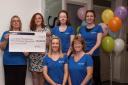 Twelve staff and friends of Shentons Solicitors, based in Staple Gardens, raised £3,120