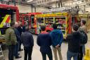 A group from Redeemer Winchester toured Winchester Fire Station.