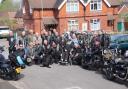 The Royal Green Jackets veterans went on to visit the residents in Green Jacket Close