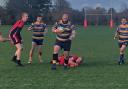 Romsey's second XV in action against Fawley