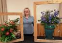 It a 'frame job' at flower arranging societies first meeting of the year