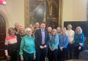 U3A's Quester 3 group with MP Steve Brine in Parliament