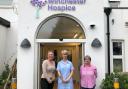 Winchester Hospice received a donation of toiletries from GIVE a little
