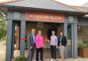 Mark Warne, operations director, Sharon Lawson, ladies captain, Cara Gainer, professional golfer, Heather Tubb, general manager at The Club at Cams Hall Estate in Fareham