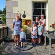 The Dove Inn team, in Micheldever Station, welcomed the installation of the new defibrillator