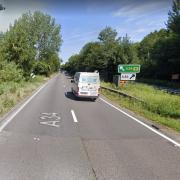 The incident took place on the A34 just after the Kings Worthy junction. Image: Google Maps