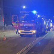 The emergency services have been called to the scene. Picture: Stuart Vaizey
