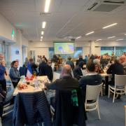 Fans gather to watch Six Nations at the new clubhouse