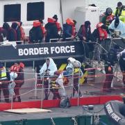 Asylum seekers crossing the channel