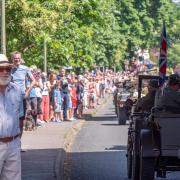 Hampshire standard bearer leads Armed Forces Day convoy for last time