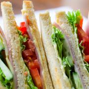 Sandwiches stock image