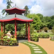 Japanese garden at Paultons Park