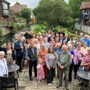 Island garden launch at Winchester City Mill