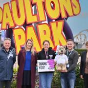 Paultons Park donates £45,000 to partner charities