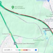 Slow traffic following A34 incident