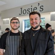 Head chef Migel Ourique (left) and manager Ben Mayle