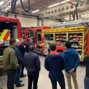 A group from Redeemer Winchester toured Winchester Fire Station.