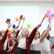 Young performers in action at Wild Hampshire