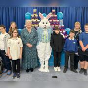 Bluebird Care wanted to celebrate the success of the partnership by surprising all pupils with a special visit from the Easter bunny and an early Easter egg