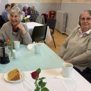 People at the Wonston Community Cafe