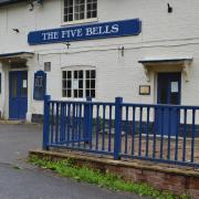 The Five Bells pub in Nether Wallop has fallen into disrepair.