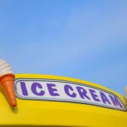 Ice cream van - stock image
