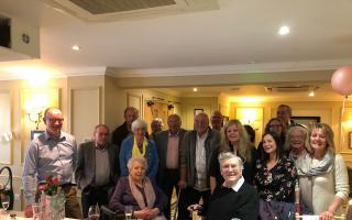Veronica held her 90th birthday party at The White Horse Hotel in Romsey