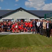 Fawley RFC is celebrating having its own clubhouse for the first time