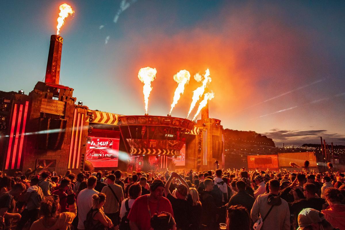 Two Boomtown festival goers have been banned from driving after taking to the roads while high on drugs 