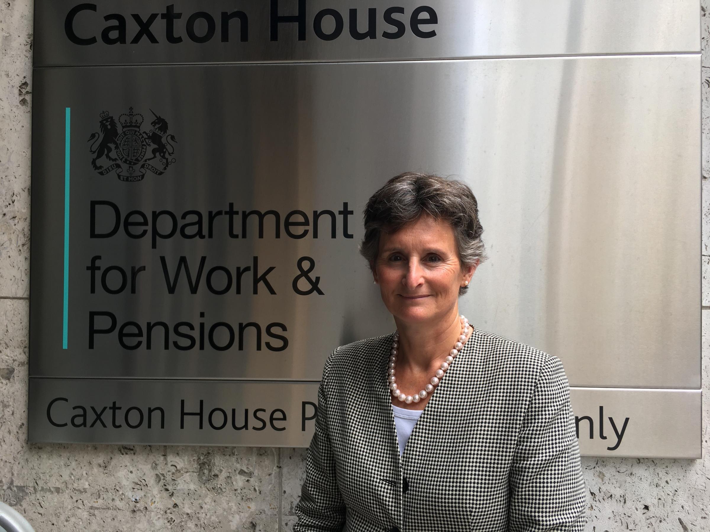 Flick Drummond has been appointed as a Parliamentary Private Secretary at the Department for Work and Pensions 
