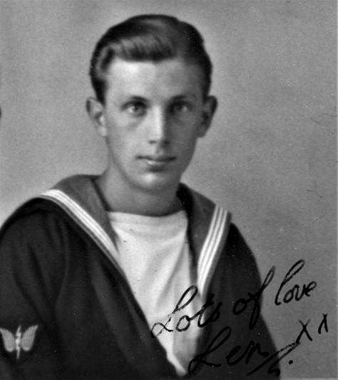 Len Davidge in 1943