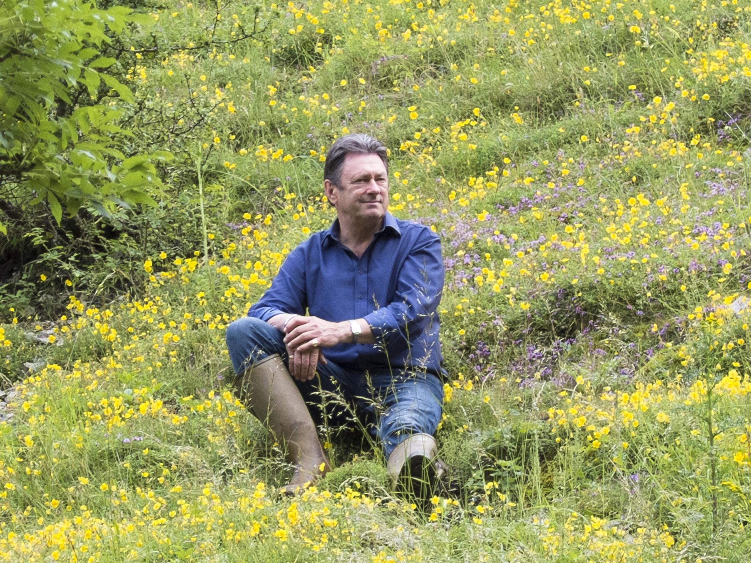 Alan Titchmarsh, who is spearheading Butterfly Conservations Plant Pots for Pollinators campaign.