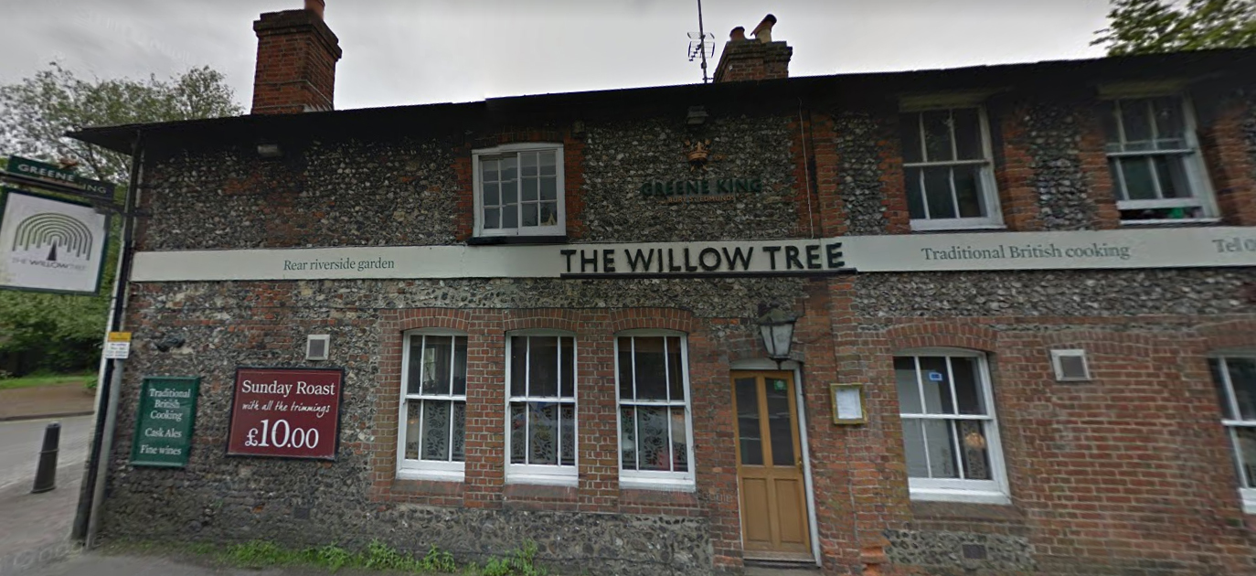 The Willow Tree pub in Winchester. Photo Google.