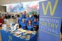 Volunteers at Winchester Poetry Festival