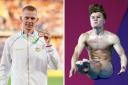 Hampshire Talented Athletes competing at the 2022 Commonwealth Games: (left) Ben Pattison and (right) Cameron Gammage