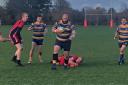 Romsey's second XV in action against Fawley