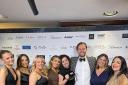 The team from Richmond House Beauty in Otterbourne at the awards