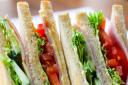 Sandwiches stock image