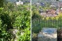 St Giles Hill: before and after
