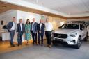 Hampshire Volvo dealership celebrates 40th anniversary with new plaque