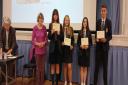 Pupils recognised with Romsey and District Society's Warner Prize