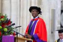 Clive Myrie receives honorary doctorate at University of Winchester