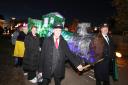 Hundreds attend town's first Christmas lantern procession