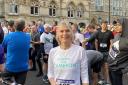 Corinne Cruickshank at Winchester Guildhall for the Winchester 10k in 2023