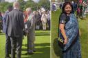 Kala the Arts founder Sushmita Pati at the garden party organised by King Charles